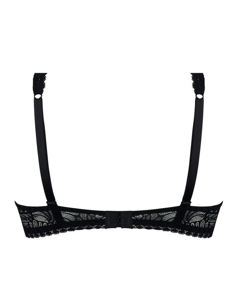 Soutien-gorge Demi Mousse Fantaisie Antigel Atelier Séduction (Noir) 6 Soutien-gorge Demi Mousse Fantaisie Antigel Atelier Séduction (Noir) – Image 4
