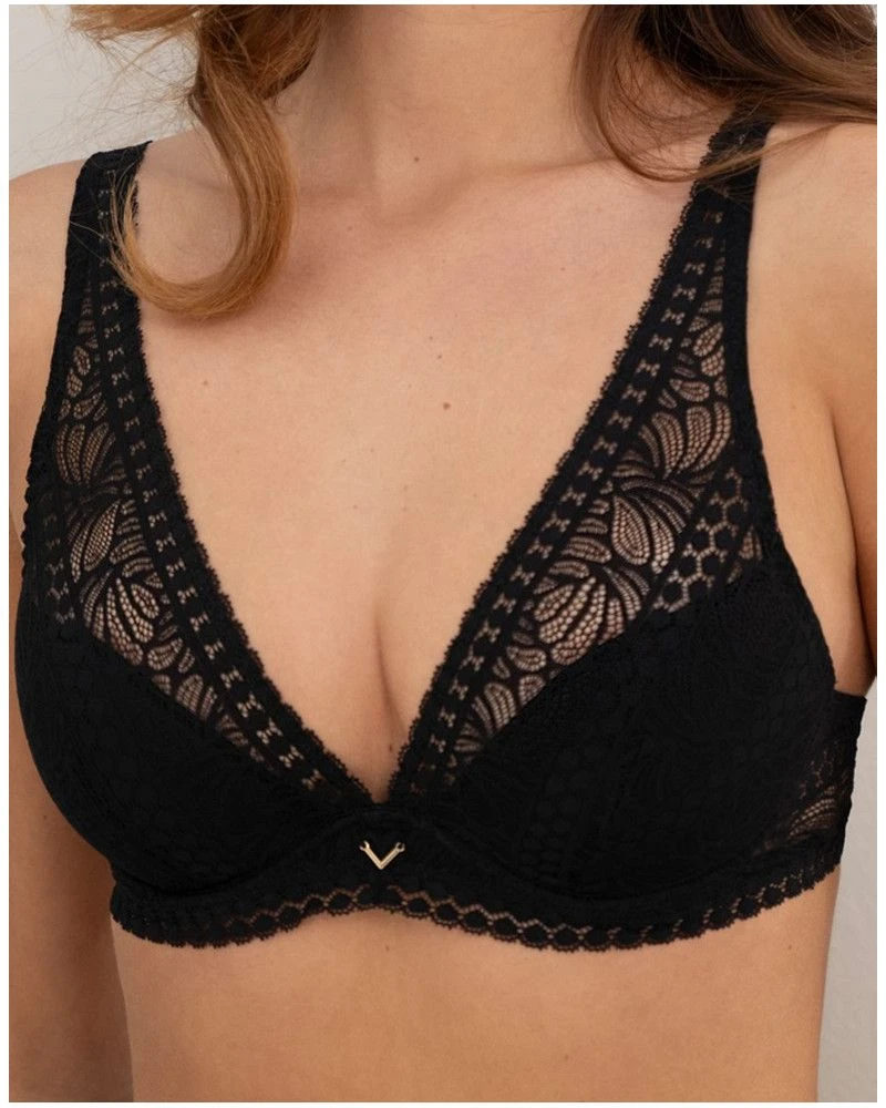 Soutien-gorge Demi Mousse Fantaisie Antigel Atelier Séduction (Noir) 3 Soutien-gorge Demi Mousse Fantaisie Antigel Atelier Séduction (Noir)