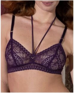 Soutien-gorge Sans Armature Antigel Atelier Séduction (Prune Magic)