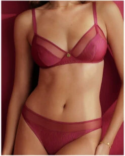 Soutien-gorge Sans Armature Antigel Ballerine Des Ondes (Or Cerise) -mesdessous soutien gorge sans armature antigel ballerine des ondes or cerise 6