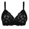 Soutien-gorge Sans Armature Bien être Antigel Stricto Sensuelle (Noir)