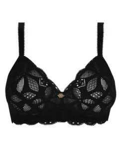 Soutien-gorge Sans Armature Bien être Antigel Stricto Sensuelle (Noir)