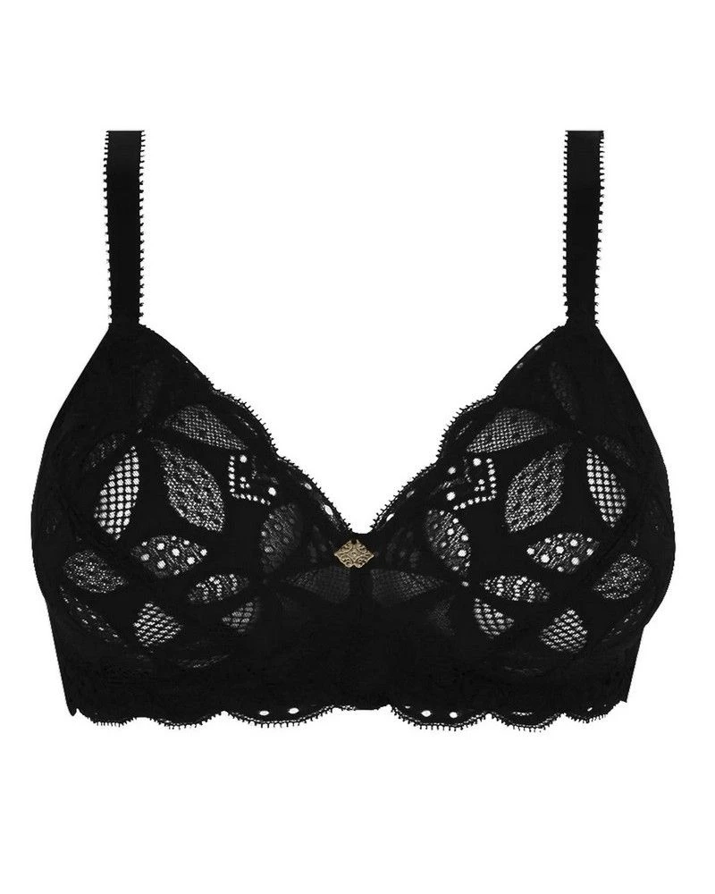 Soutien-gorge Sans Armature Bien être Antigel Stricto Sensuelle (Noir) 3 Soutien-gorge Sans Armature Bien être Antigel Stricto Sensuelle (Noir)