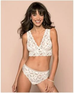 String Antigel Stricto Sensuelle (Ecru Nacre) -mesdessous string antigel stricto sensuelle ecru nacre 2