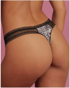 String Antigel Tartan Glamour (Rose Tartan) 10 String Antigel Tartan Glamour (Rose Tartan) -mesdessous string antigel tartan glamour rose tartan 3