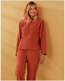 Sweat à Capuche Antigel Pause Douceur (Ginger Roux) 11 Sweat à Capuche Antigel Pause Douceur (Ginger Roux) -mesdessous sweat a capuche antigel pause douceur ginger roux 1 3