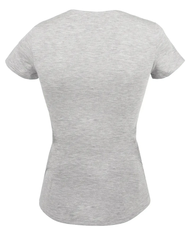 T-shirt Manches Courtes Antigel Simply Perfect (Chiné Gris) 4 T-shirt Manches Courtes Antigel Simply Perfect (Chiné Gris) – Image 2