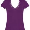 T-shirt Manches Courtes Antigel Simply Perfect (Prune Magic) -mesdessous t shirt manches courtes antigel simply perfect prune magic