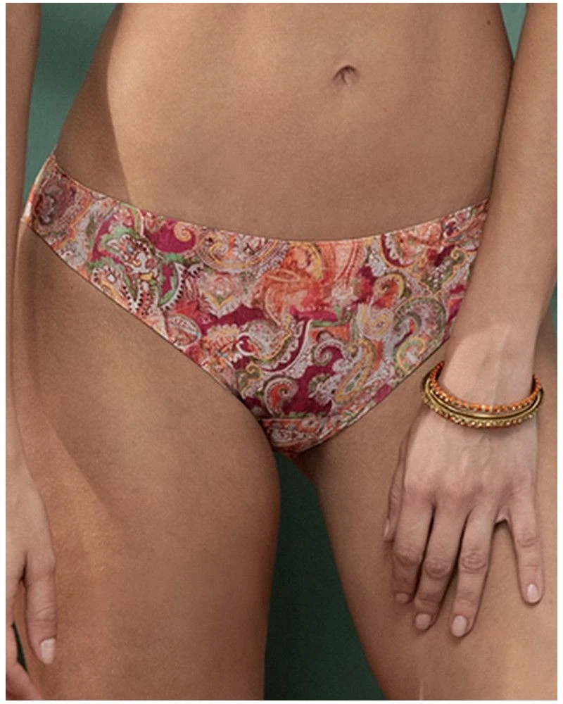 Tanga Antigel Cachemire En Fête (Orange Multico) 3 Tanga Antigel Cachemire En Fête (Orange Multico)