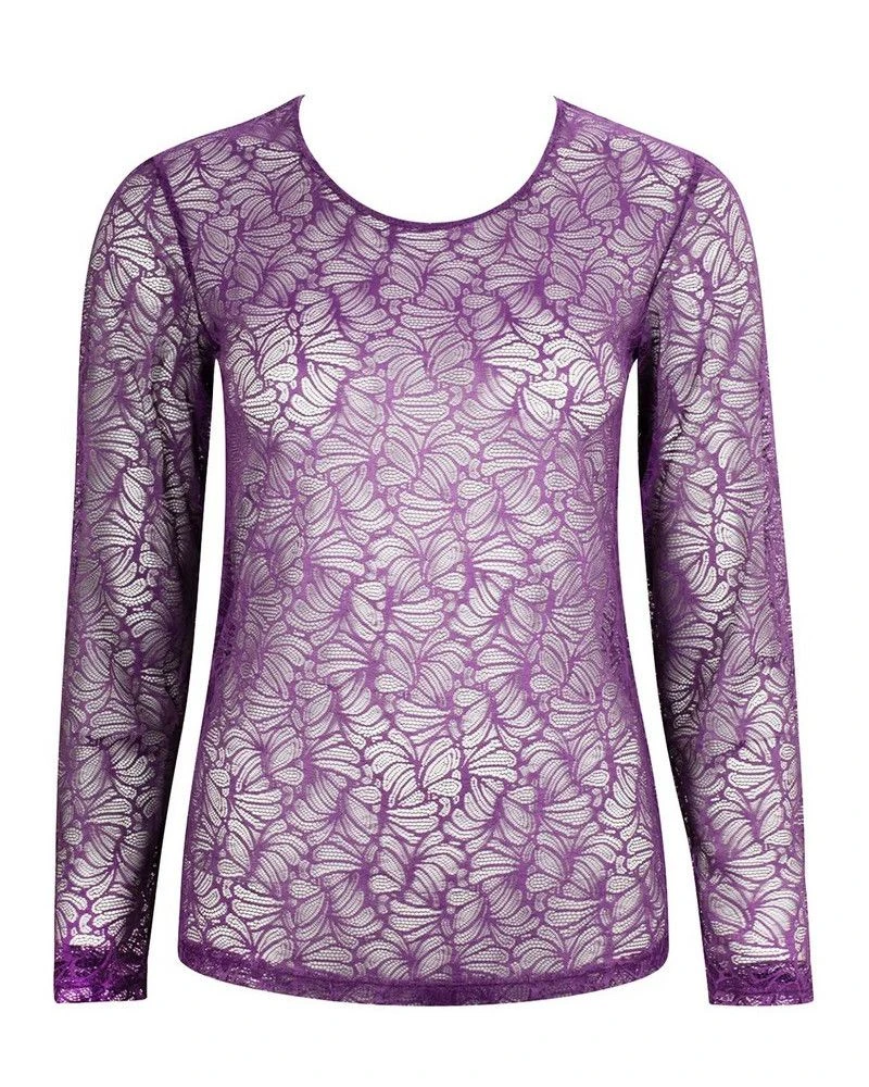 Tee-shirt Manches Longues Antigel Atelier Séduction (Prune Magic) 4 Tee-shirt Manches Longues Antigel Atelier Séduction (Prune Magic) – Image 2