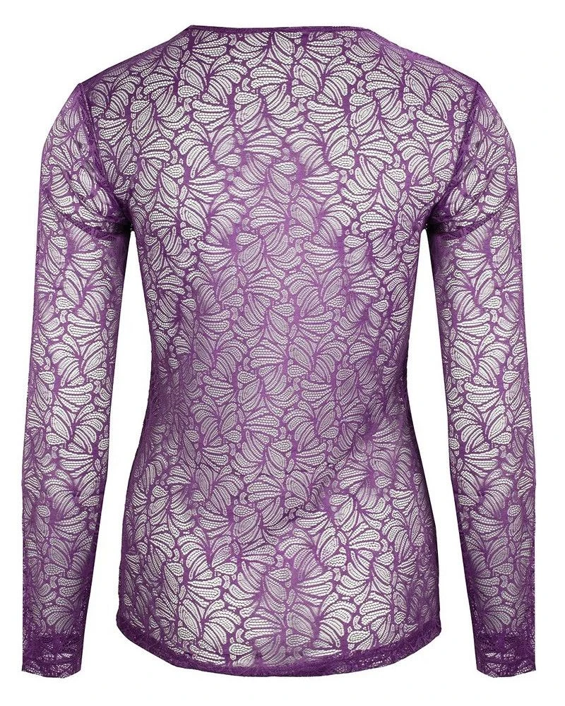 Tee-shirt Manches Longues Antigel Atelier Séduction (Prune Magic) 5 Tee-shirt Manches Longues Antigel Atelier Séduction (Prune Magic) – Image 3