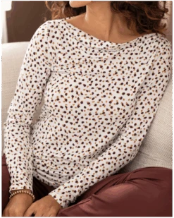 Tee-shirt Manches Longues Antigel Belle à Craquer (Pépites De Choc) 9 Tee-shirt Manches Longues Antigel Belle à Craquer (Pépites De Choc) -mesdessous tee shirt manches longues antigel belle a craquer pepites de choc 2