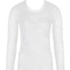 Tee-shirt Manches Longues Antigel Dentelle Rebelle (Blanc) 1 Tee-shirt Manches Longues Antigel Dentelle Rebelle (Blanc) -mesdessous tee shirt manches longues antigel dentelle rebelle blanc
