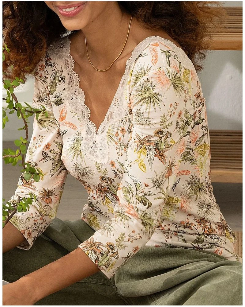 Tee-shirt Manches Longues Antigel Evasion Tropique (Matin Tropic) 3 Tee-shirt Manches Longues Antigel Evasion Tropique (Matin Tropic)