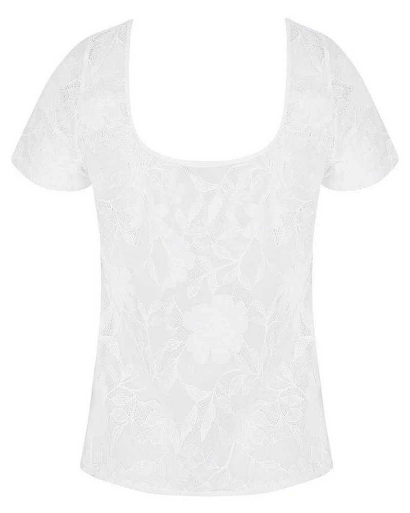 Top Antigel Dentelle Rebelle (Blanc) 6 Top Antigel Dentelle Rebelle (Blanc) – Image 4