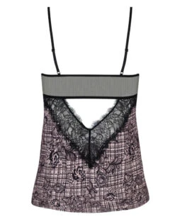 Top Antigel Tartan Glamour (Rose Tartan) 9 Top Antigel Tartan Glamour (Rose Tartan) -mesdessous top antigel tartan glamour rose tartan 3