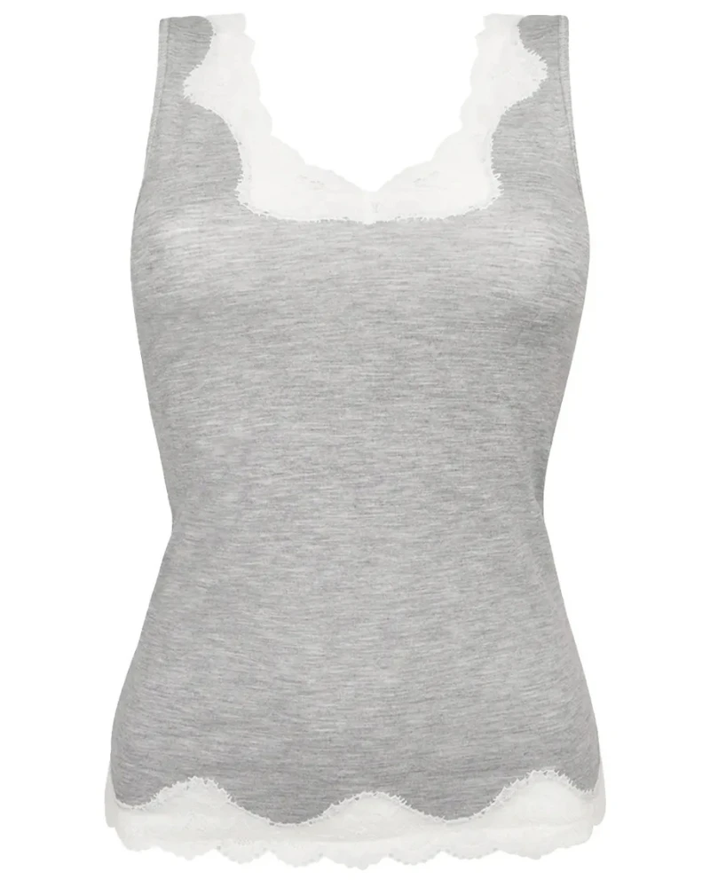 Top Bien-être Sans Manche Antigel Simply Perfect (Chiné Gris) 3 Top Bien-être Sans Manche Antigel Simply Perfect (Chiné Gris)