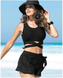 Top Brassière Antigel La Chiquissima (Noir) -mesdessous top brassiere antigel la chiquissima noir 2