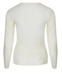 Top Manches Longues Antigel Atelier Séduction (Ecru Nacre) -mesdessous top manches longues antigel atelier seduction ecru nacre 4